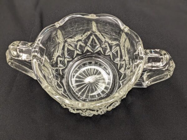 Art Deco Sugar Bowl, EAPG, 1920s