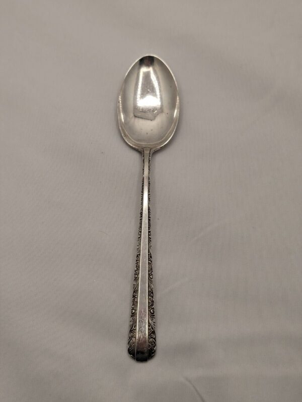 Vintage Sterling Teaspoon, 6 Monogrammed 34, Towle Candlelight