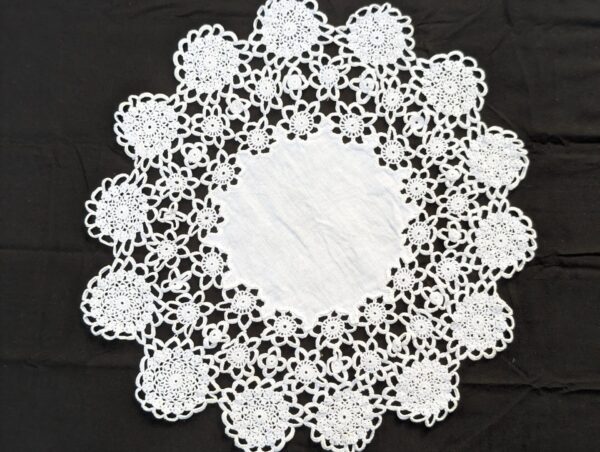 Handmade Crochet Lace Centerpiece