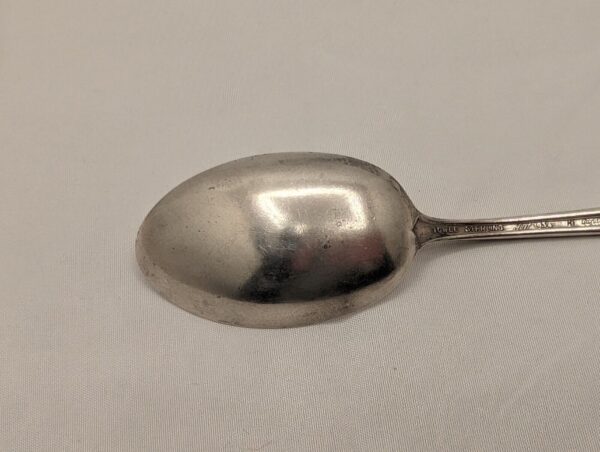 Vintage Towle Candlelight Teaspoon 1934, 6 Monogrammed, 25g Sterling Silver