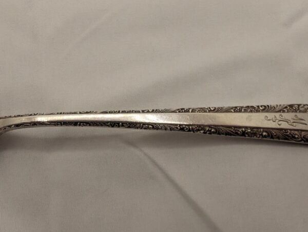 Vintage Towle Candlelight 1934 Silver Teaspoon, 6 Monogrammed