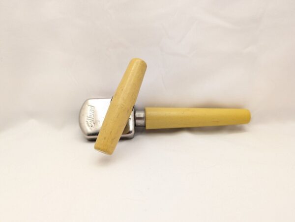 Yellow Wooden Edlund Can Opener