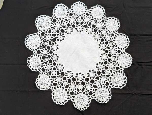 Handmade Crochet Lace Centerpiece