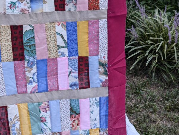 Unfinished Patchwork Quilt Top (72x88)