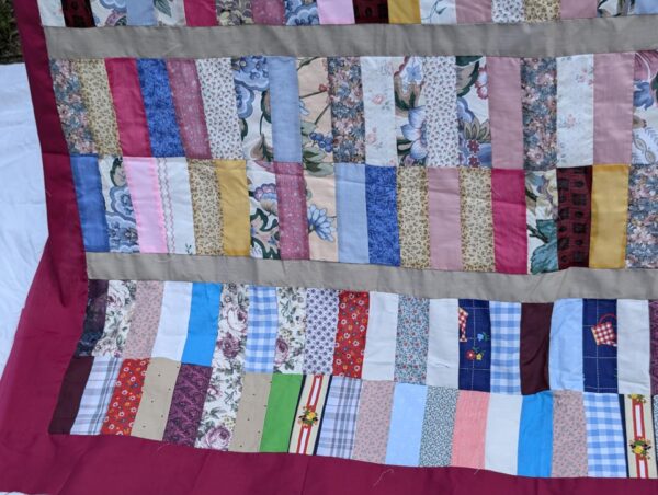 Quilt Top Patchwork - 72W x 88L